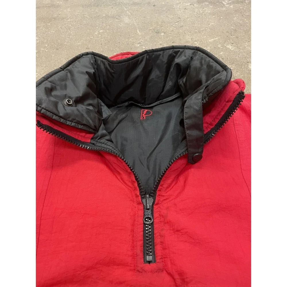 Chicago Bulls Jacket Mens XL Black Red NBA Basketball Reversible‎ PRO LAYER